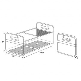 ORGANIZER - ΘΗΚΗ ΠΟΡΤ ΜΠΑΓΚΑΖ SHOP ΚΑΙ STORE - 50 X 33 cm (L) Organizers americat.gr