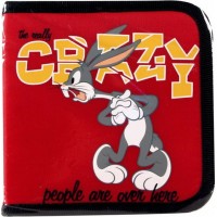 ΘΗΚΗ ΤΕΤΡΑΓΩΝΗ ΓΙΑ 24CDs ΒUGS BUNNY LAMPA - 1 TEM. Θήκες CD americat.gr