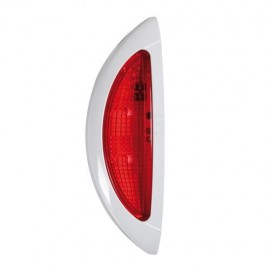 Auxiliary Led light, white/red, 9/32V