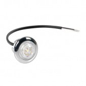 ΦΩΣ ΟΓΚΟΥ 12/24V LED ΛΕΥΚΟ ΣΤΡΟΓΓΥΛΟ 19,5mm 1ΤΕΜ. Φώτα Ογκου americat.gr