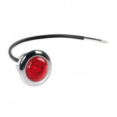 ΦΩΣ ΟΓΚΟΥ 12/24V LED ΚΟΚΚΙΝΟ ΣΤΡΟΓΓΥΛΟ 19,5mm 1ΤΕΜ. Φώτα Ογκου americat.gr
