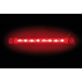 ΦΩΣ ΟΓΚΟΥ 8LED ΚΟΚΚΙΝΟ 12/24V 150mm ΑΔΙΑΒΡΟΧΟ 1ΤΕΜ. Φώτα Ογκου americat.gr