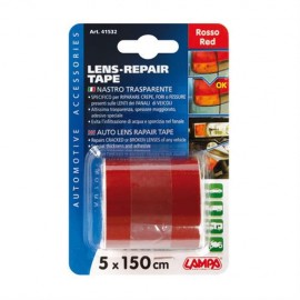 Auto lens repair tape - 5x150 cm - Red