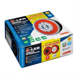 ΦΩΣ ΦΟΡΤΗΓΟΥ ΠΙΣΩ 12/24V O-LED 29LED 2ΧΡΗΣΕΩΝ ΣΤΡΟΓΓΥΛΟ 140mm 1ΤΕΜ. Εξωτερικά Οπίσθια Φώτα americat.gr
