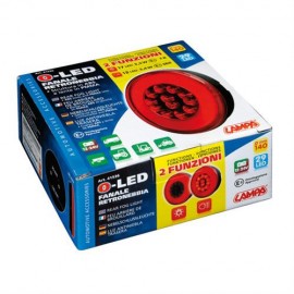 ΦΩΣ ΦΟΡΤΗΓΟΥ ΠΙΣΩ 12/24V O-LED 29LED 2ΧΡΗΣΕΩΝ ΣΤΡΟΓΓΥΛΟ 140mm 1ΤΕΜ. Εξωτερικά Οπίσθια Φώτα americat.gr