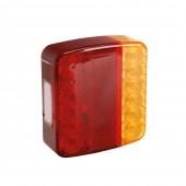 Lampa - Φανάρι τρέιλερ/φορτηγού πίσω 5 χρήσεων 16LED τύπου standard τάση λειτουργίας 12/24V διάσταση 97x105x36mm για Επιβατικά Αυτοκίνητα και Φορτηγά - 1 τεμ. (L4155.5) Καλωδίωση Τρέιλερ americat.gr