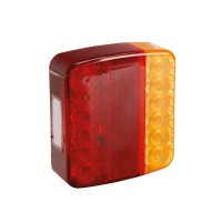 Lampa - Φανάρι τρέιλερ/φορτηγού πίσω 5 χρήσεων 16LED τύπου standard τάση λειτουργίας 12/24V διάσταση 97x105x36mm για Επιβατικά Αυτοκίνητα και Φορτηγά - 1 τεμ. (L4155.5) Καλωδίωση Τρέιλερ americat.gr