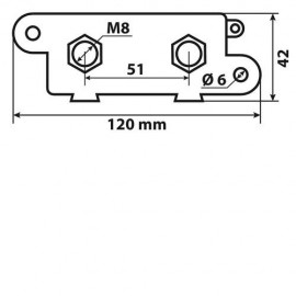 ΑΣΦΑΛΕΙΟΘΗΚΗ ANL 12/32V 40-275 ΑΜΡ (120 Χ 42 mm) Ασφάλειες americat.gr