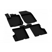 Πατάκια λάστιχο σε σκαφάκια μαύρα για DACIA DUSTER 2011-2017 S-Dizayn - 4 τεμ. Dacia americat.gr