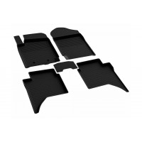 Πατάκια λάστιχο σε σκαφάκια μαύρα για Ford Ranger 2015+ S-Dizayn - 4 τεμ. Ford americat.gr
