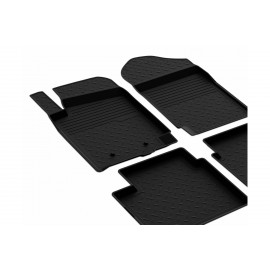 Πατάκια λάστιχο σε σκαφάκια μαύρα για Ford Ranger 2015+ S-Dizayn - 4 τεμ. Ford americat.gr