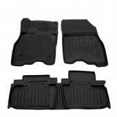 Race Axion - Πατάκια Τύπου Σκαφάκια Για Nissan Leaf (ZE0) 2010-2017 5πορτο Λάστιχο Σκαφάκια Προστατευτικά Με Κουμπώματα υλικό Λάστιχο για Επιβατικά Αυτοκίνητα - 5 τεμ. (5014055/ST) Nissan americat.gr