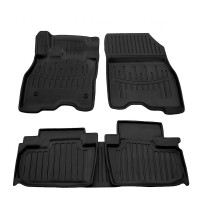 Race Axion - Πατάκια Τύπου Σκαφάκια Για Nissan Leaf (ZE0) 2010-2017 5πορτο Λάστιχο Σκαφάκια Προστατευτικά Με Κουμπώματα υλικό Λάστιχο για Επιβατικά Αυτοκίνητα - 5 τεμ. (5014055/ST) Nissan americat.gr