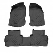 Race Axion - Πατάκια Τύπου Σκαφάκια Για Nissan Terrano II (R20) 1993-2005 5πορτο Λάστιχο Σκαφάκια Προστατευτικά Με Κουμπώματα υλικό Λάστιχο για Επιβατικά Αυτοκίνητα - 3 τεμ. (5014293/ST) Nissan americat.gr