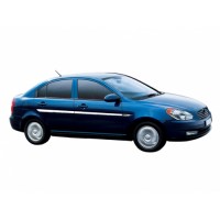 ΔΙΑΚΟΣΜΗΤΙΚΗ ΦΑΣΑ ΠΟΡΤΑΣ ΧΡΩΜΙΟ ΓΙΑ HYUNDAI ACCENT/ERA SD 2005-2011 4ΤΕΜ. Διάφορα Διακοσμητικά Χρωμίου americat.gr