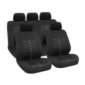 ΚΑΛΥΜΜΑΤΑ ΚΑΘΙΣΜΑΤΩΝ RAPID ΜΑΥΡΟ/ΓΚΡΙ ΣΕΤ Ολοκληρωμένα σετ Καλυμμάτων americat.gr