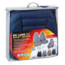 Καλύμματα Καθισμάτων DE-LUXE SPORT EDITION 2τεμ. Μπλε Μπροστινά Καλύμματα americat.gr