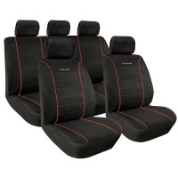 Elegance, car seat cover set - Red Seat Covers americat.gr