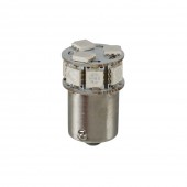 P21W 24/32V Ba15s 50lm 10xSMDx1CHIP LED CAN-BUS (ΦΟΥΝΤΟΥΚΙ) ΜΠΛΕ ΔΙΑΘΛΑΣΗΣ ΣΑΚΟΥΛΑ LAMPA - 20 TEM. Με Κάλυκα americat.gr