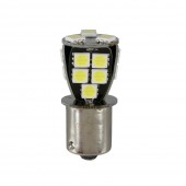 P21W 24/32V Ba15s 320lm 18xSMDx1CHIP LED CAN-BUS (ΦΟΥΝΤΟΥΚΙ) ΛΕΥΚΟ BLISTER​ LAMPA - 1 TEM. Με Κάλυκα americat.gr