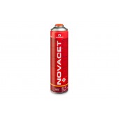 ΦΙΑΛΗ ΑΝΤΑΛΛΑΚΤΙΚΗ ΒΟΥΤΑΝΙΟΥ/ΠΡΟΠΑΔΙΕΝΙΟΥ/ ΠΡΟΠΑΝΙΟ NOVACET ΜΕ ΒΑΛΒΙΔΑ ΚΑΙ ΣΠΕΙΡΩΜΑ 7/16'' 600ml Γκαζάκια, Καμινέτα και Φιάλες Υγραερίου americat.gr