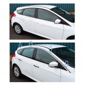 ΔΙΑΚΟΣΜΗΤΙΚΟ TRIM ΠΑΡΑΘΥΡΩΝ ΧΡΩΜΙΟ ΓΙΑ FORD FOCUS 5D 2011+ 8ΤΕΜ. Διάφορα Διακοσμητικά Χρωμίου americat.gr