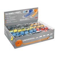 Lampa – Ιμάντες Στερέωσης Moto 300cm x 2,5cm σε Blister (36 Τεμάχια) για ασφαλή πρόσδεση φορτίου – 1 Σετ (6014.9D-LM) Πρόσδεση Φορτίου americat.gr