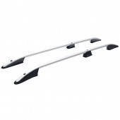 ΜΠΑΡΕΣ ΟΡΟΦΗΣ ΓΙΑ MERCEDES CITAN ELEGANCE W415 2013+ ΜΑΚΡΥ / RENAULT KANGOO 2008-2021 ΠΑΡΑΛΛΗΛΕΣ ΑΛΟΥΜΙΝΙΟΥ L2 ΑΣΗΜΙ Παράλληλες Μπάρες Οροφής americat.gr