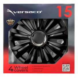 Amio - ΤΑΣΙΑ 15" ROYAL RC BLACK ΣΕΤ ΣΕ ΚΟΥΤΙ - 4 ΤΕΜ (6162/AM) ΤΑΣΙΑ 15 ΙΝΤΣΕΣ americat.gr