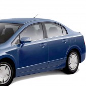 TRIM ΠΑΡΑΘΥΡΩΝ ΑΥΤΟΚΟΛΛΗΤΑ ΧΡΩΜΙΟΥ ΓΙΑ HONDA CIVIC 4D 06-12 6ΤΕΜ. Διάφορα Διακοσμητικά Χρωμίου americat.gr