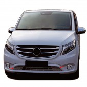 ΤΡΙΜ ΠΡΟΦΥΛΑΚΤΗΡΑ ΧΡΩΜΙΟ ΜΕΤΑΛΛΙΚΟ 2 TEM. ΓΙΑ MERCEDES VITO W447 2014+ Αυτοκόλλητα Προφίλ και Τριμ americat.gr
