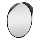 ΚΑΘΡΕΠΤΗΣ ΑΣΦΑΛΕΙΑΣ/ΚΥΚΛΟΦΟΡΙΑΣ ΚΥΡΤΟΣ ΜΑΥΡΟΣ ΒΙΔΩΤΟΣ ΕΞΩΤΕΡΙΚΟΥ ΧΩΡΟΥ 30cm TRAFFIC MIRRORS 1ΤΕΜ Parking americat.gr