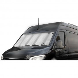 Lampa – Ηλιοπροστασία Εσωτερική Παρμπρίζ Van Deluxe Series L (Μαύρη/Ματ 85 x 160 cm), Κορυφαία Θερμική Ασπίδα Προστασίας για το Ταμπλό και την Καμπίνα του Επαγγελματικού σας Οχήματος - 1 Τεμ. (L6682.5) Προϊόντα americat.gr