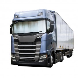 Lampa – Ηλιοπροστασία Εσωτερική Παρμπρίζ Truck Deluxe Series XXL (Μαύρη/Ματ 90 x 240 cm), Κορυφαία Θερμική Ασπίδα Προστασίας για το Ταμπλό και την Καμπίνα Φορτηγού - 1 Τεμ. (L.6682.6) Προϊόντα americat.gr