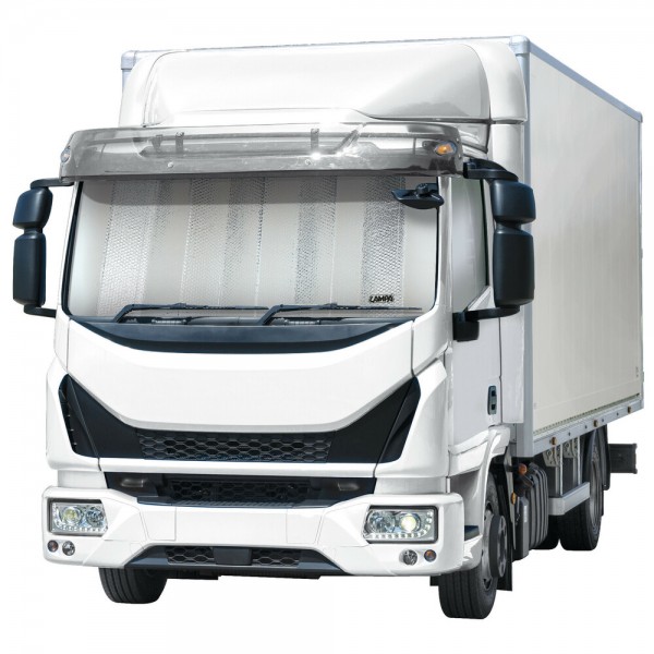 Lampa – Ηλιοπροστασία Εσωτερική Παρμπρίζ Truck Deluxe Series XL (Μαύρη/Ματ 90 x 180 cm), Άμεση Αναζωογόνηση της Καμπίνας με Premium Σκίαση και Θερμική Απομόνωση - 1 Τεμ. (L6682.7) Ηλιοπροστασία americat.gr