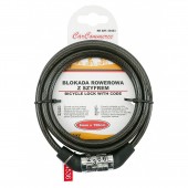 CarCommerce - ΑΝΤΙΚΛΕΠΤΙΚΗ ΚΟΥΛΟΥΡΑ ΠΟΔΗΛΑΤΟΥ 6mmX150cm ΜΕ ΣΥΝΔΥΑΣΜΟ CAR COMMERCE - 1 ΤΕΜ. (68403-CC) Κλειδαριές americat.gr