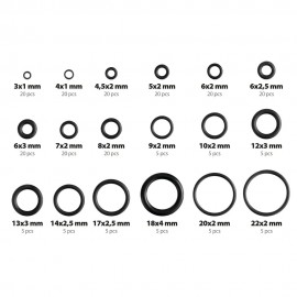 ΛΑΣΤΙΧΑΚΙΑ O-RING ΚΑΣΕΤΙΝΑ 18 ΔΙΑΦΟΡΕΤΙΚΩΝ ΔΙΑΣΤΑΣΕΩΝ 225ΤΕΜ. Ειδη Συνεργείου americat.gr