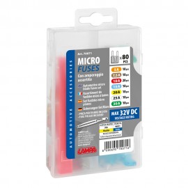 ΑΣΦΑΛΕΙΕΣ MICRO 12/32V ΣΕΤ ΚΟΥΤΙ PLUG-IN (ΜΕ ΕΡΓΑΛΕΙΟ ΑΦΑΙΡΕΣΗΣ) LAMPA - 80 ΤΕΜ Ασφάλειες americat.gr