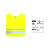 Amio - Παιδικό γιλέκο έκτακτης ανάγκης 100-140cm με ανακλαστικές λωρίδες πιστοποιημένο EN 17353 για υψηλή ορατότητα και ασφάλεια - 1 Τεμ. (01736/AM) Φαρμακεία Τρίγωνα Διάσωση americat.gr