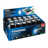 ΦΑΚΟΣ TOURING 9 LED - 1200 MCD - 90 Χ 26 mm (ΑΔΙΑΒΡΟΧΟΣ/ΑΛΟΥΜΙΝΙΟΥ) LAMPA - ΚΟΥΤΙ 18 ΤΕΜ Φακοί americat.gr