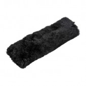 ΜΑΞΙΛΑΡΑΚΙ ΖΩΝΗΣ ΜΑΥΡΟ ΓΟΥΝΙΝΟ ΧΝΟΥΔΩΤΟ SHEEPSKIN (26x9 cm) - 1ΤΕΜ. Μαξιλαράκια Ζώνης Ασφαλείας americat.gr