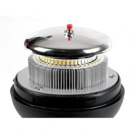 ΦΑΡΟΣ RL-9 12V/24V 3 ΧΡΗΣΕΩΝ 45LED ΒΙΔΩΤΟΣ ΕΛΑΣΤΙΚΟΣ ΠΟΡΤΟΚΑΛΙ 221x130mm Φάροι LED americat.gr