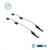 Omtec - Παράλληλες Μπάρες Οροφής Sport για VW Amarok (PH 2H) 2010>2022 από Αλουμίνιο σε Ασημί Χρώμα - 2 τεμ. (7535931/OM) Παράλληλες Μπάρες Οροφής americat.gr