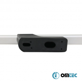 Omtec - Παράλληλες Μπάρες Οροφής Sport για VW Amarok (PH 2H) 2010>2022 από Αλουμίνιο σε Ασημί Χρώμα - 2 τεμ. (7535931/OM) Παράλληλες Μπάρες Οροφής americat.gr