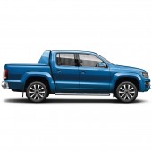 ΤΡΙΜ ΠΑΡΑΘΥΡΩΝ 4ΤΕΜ ΑΝΟΞ.ΑΤΣΑΛΙ ΧΡΩΜΙΟ ΓΙΑ VW AMAROK 2H 2010+ Αυτοκόλλητα Προφίλ και Τριμ americat.gr