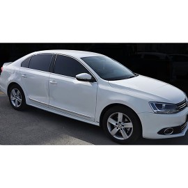 TRIM ΠΑΡΑΘΥΡΩΝ ΑΥΤΟΚΟΛΛΗΤΑ ΧΡΩΜΙΟΥ 12ΤΕΜ. ΓΙΑ VW JETTA 4D 2011+ Διάφορα Διακοσμητικά Χρωμίου americat.gr