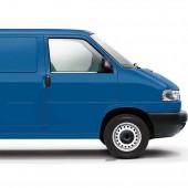 TRIM ΠΑΡΑΘΥΡΩΝ ΑΝΟΞΕΙΔΩΤΟ ΑΤΣΑΛΙ ΧΡΩΜΙΟ ΓΙΑ VW T4 TRANSPORTER 2015+- 2 ΤΕΜ. Αυτοκόλλητα Προφίλ americat.gr