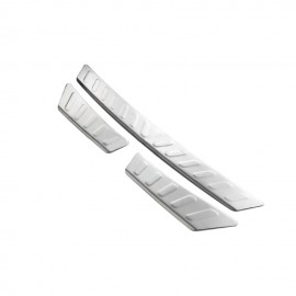 TRIM ΠΟΡΤ ΜΠΑΓΚΑΖ ΧΡΩΜΙΟ ΜΕΤΑΛΛΙΚΟ S-DIZAYN ΓΙΑ VW TIGUAN SUV 099-5N/5N 2007-2015 - 3 TEM. Αυτοκόλλητα Προφίλ και Τριμ americat.gr