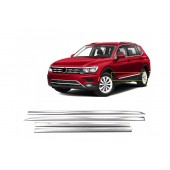 ΔΙΑΚΟΣΜΗΤΙΚΗ ΦΑΣΑ ΠΟΡΤΑΣ ΧΡΩΜΙΟ 4ΤΕΜ. ΓΙΑ VW TIGUAN 5D 2016+ Διάφορα Διακοσμητικά Χρωμίου americat.gr