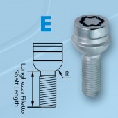 ΜΠΟΥΛΟΝΙΑ ΑΣΦΑΛΕΙΑΣ 14x1,5 31,8mm (17) ΣΦΑΙΡΙΚΑ E100` Αντικλεπτικά Μπουλόνια americat.gr